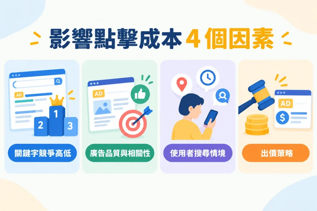 影響點擊成本的因素